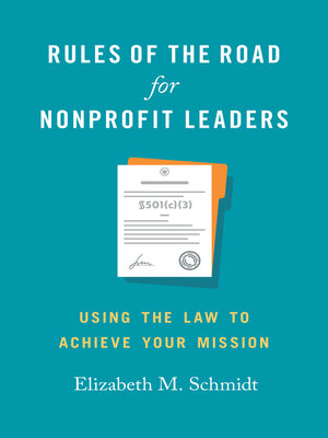 cover image of Rules of the Road for Nonprofit Leaders